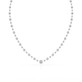 23.28 CT Lab Diamond Round Necklace